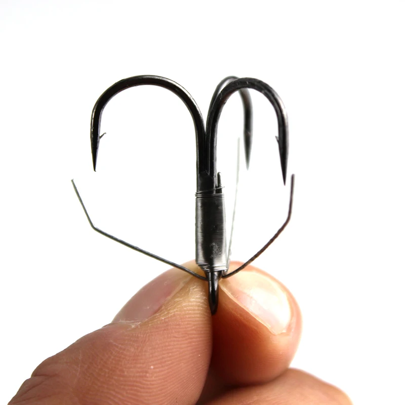 5 шт./кор. рыболовный крючок из высокоуглеродистой Сталь тройные Крючки с