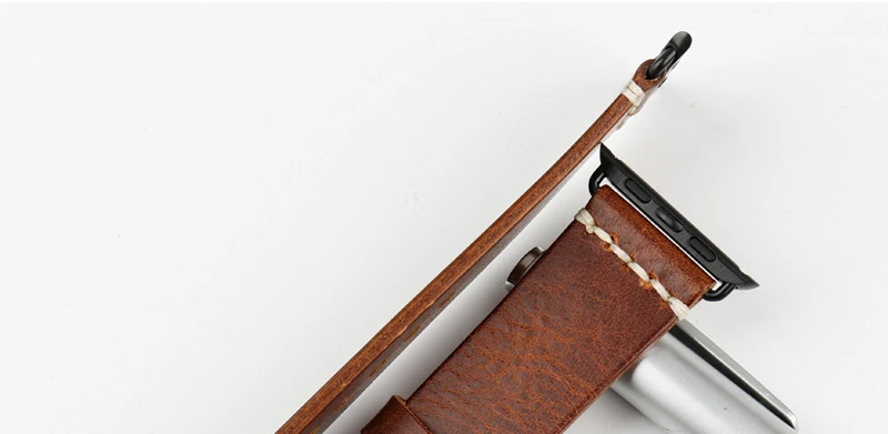 MAIKES ремешок из натуральной кожи для Apple Watch ремешок 44 мм 40 мм 42 мм 38 мм серия 4 3 2 черный браслет iWatch ремешок для часов Ремешок для часов