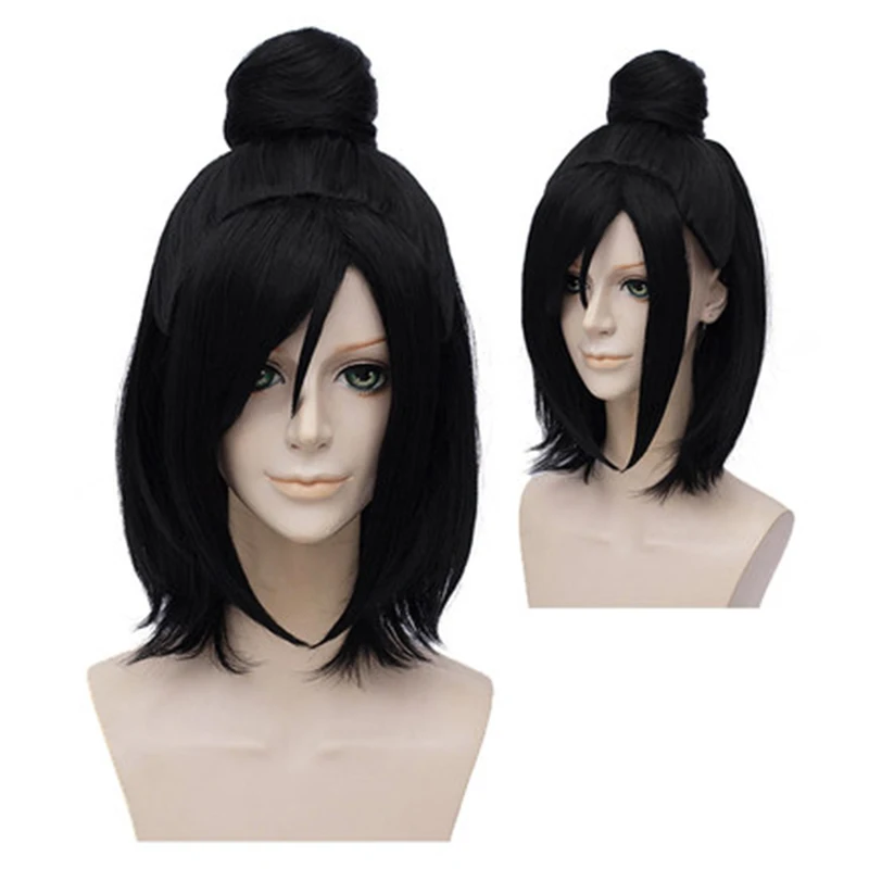 wig Eraspooky Mo Dao Zu Shi Косплей NIE HUAISANG молодой гроссмейстер демонического культивирования костюм для мужчин аниме парик для взрослых китайский вентилятор - Цвет: wig
