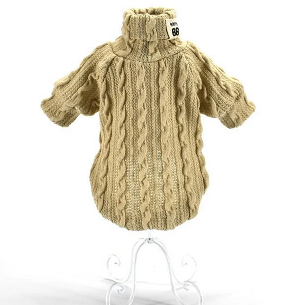 Светло-серый Свитера для собак, Свитера для собак, Свитера для кошек, щенков, чихуахуа - Цвет: Светло-серый