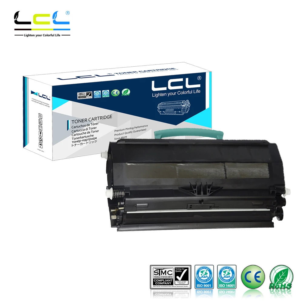 

Картридж с тонером LCL E260A11A E260A21A E260A11E E260 (1 упаковка), черный, 3500 страниц, совместимый с Lexmark E260d/260dn/360d/360dn