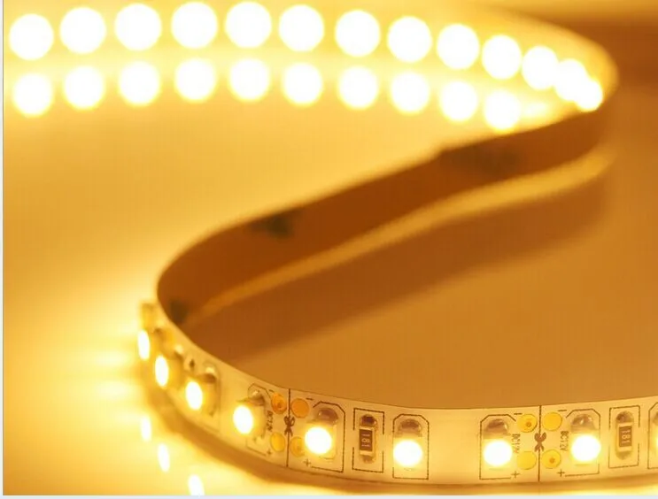 5 м 600LED IP33 3528 SMD 12 В гибсветильник 120led/m белый/теплый