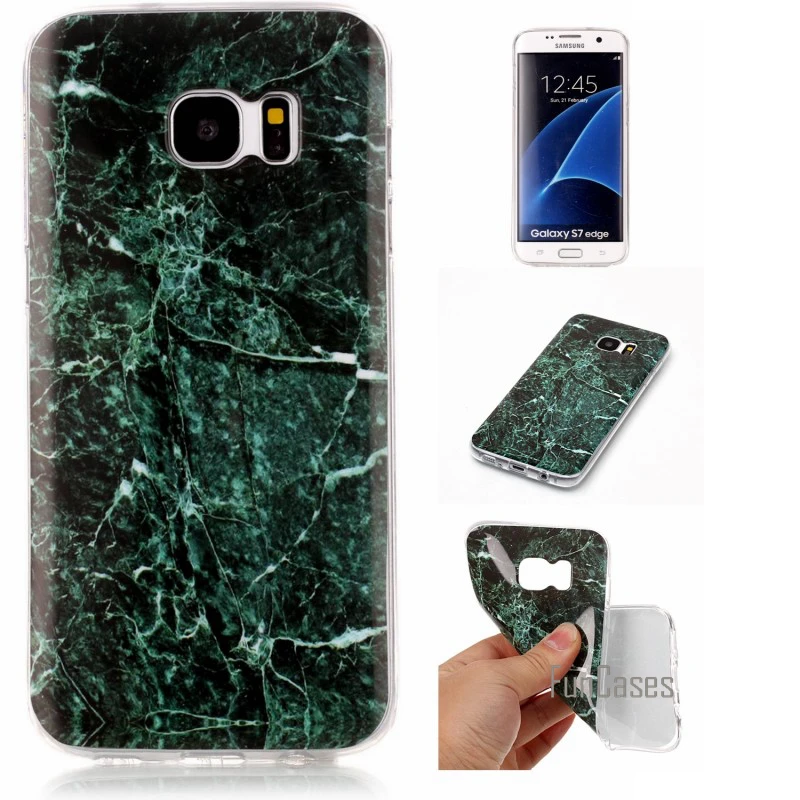 Для samsung Galaxy S8 Plus S7 Edge S6 S5 S4 S3 чехол, мягкий силиконовый чехол, чехол, Capinha Etui, гладкий мраморный рок чехол для телефона s
