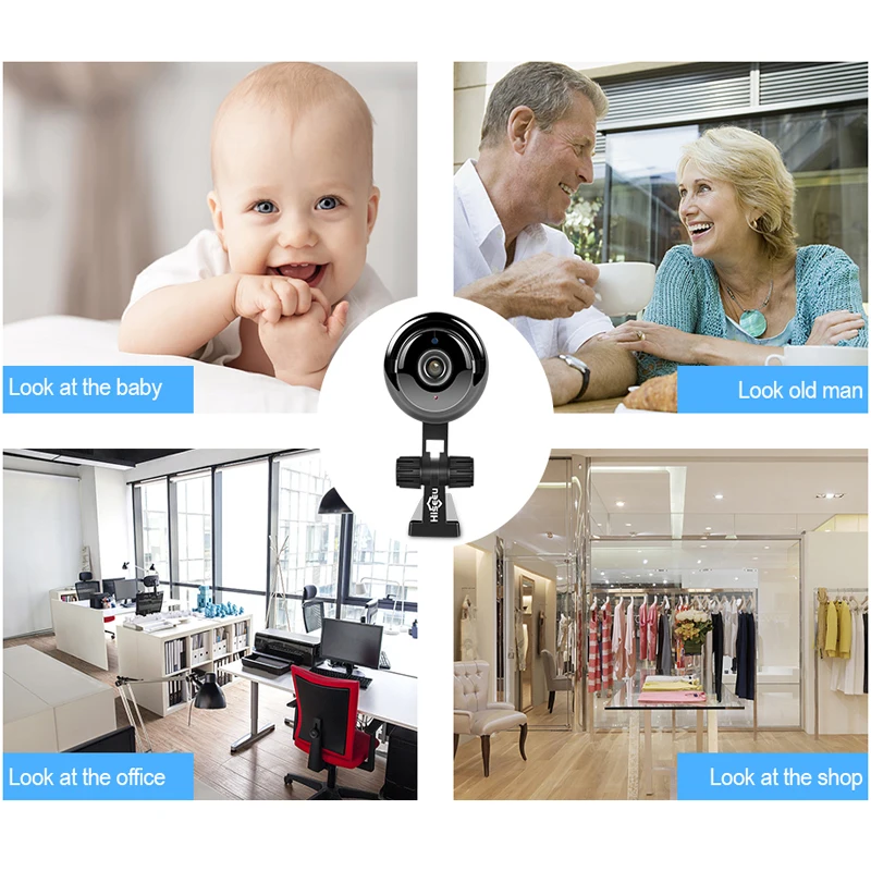 Home Security IP Camera Wi-Fi Wireless Mini Network Surveillance Wifi 720P Night Vision CCTV Baby Monitor | Мебель