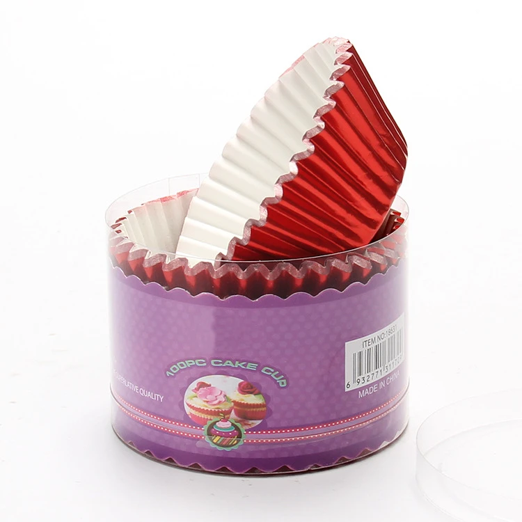 200 шт. утолщенные алюминиевые фольги для кексов маффинов бумажных чехлов