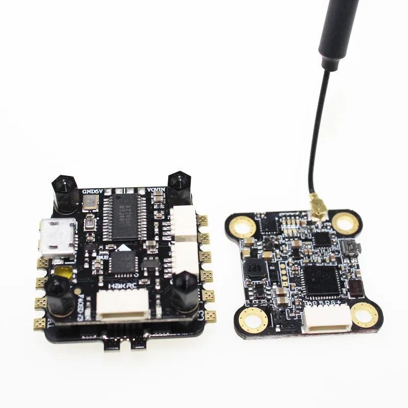 Hakrc F4 FC OSD Летающая башня 15A 20A BLHELI S четырехрядная электрическая модуляция 0 200 мВт
