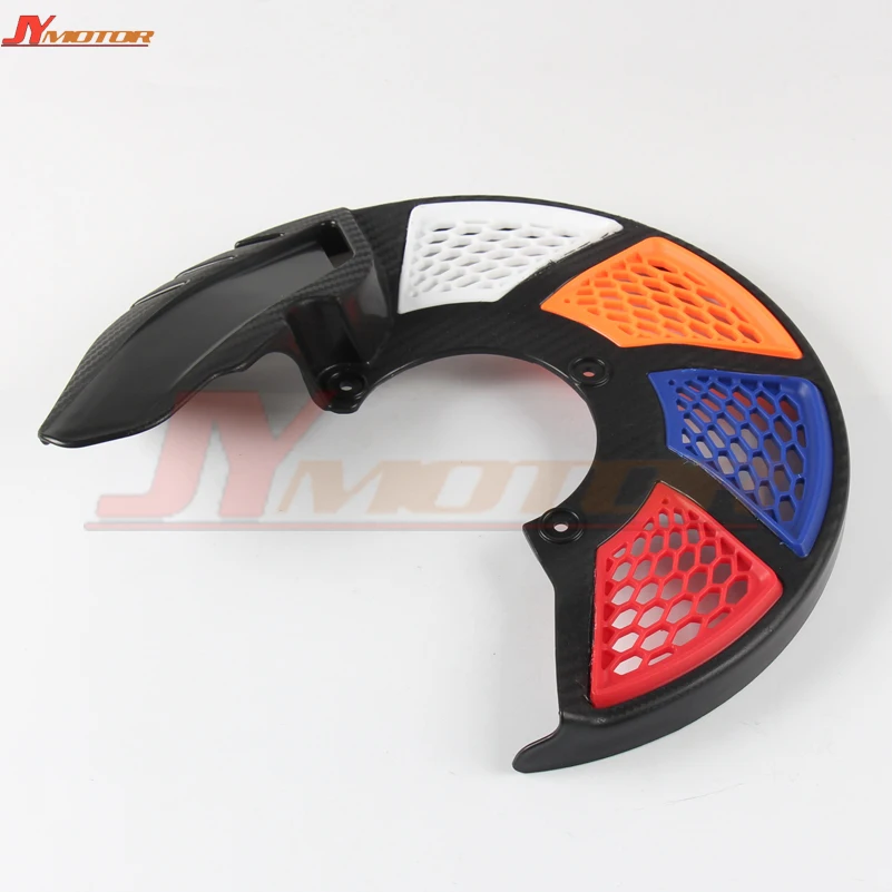 Защита переднего тормозного диска защита для ротора цвета KAWASAKI HONDA YAMAHA KLX250 08 16 CRF