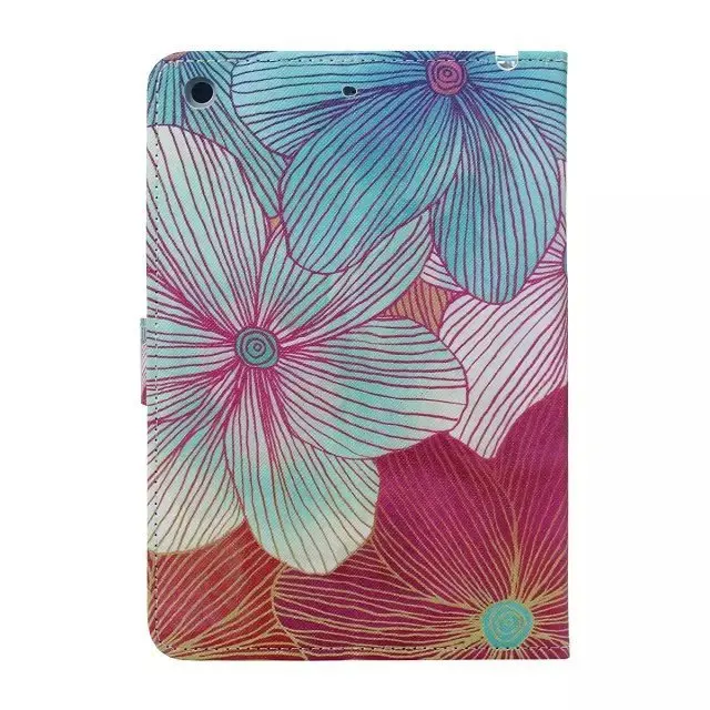 Модный кожаный чехол с цветочным принтом дерево любви книжка для Ipad Mini 1 2 3 Retina|cover