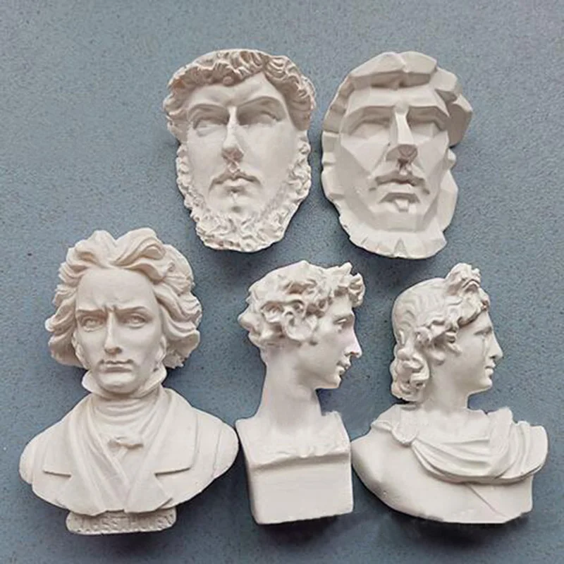 Милые наклейки на холодильник скульптура биховена ара животные креативные