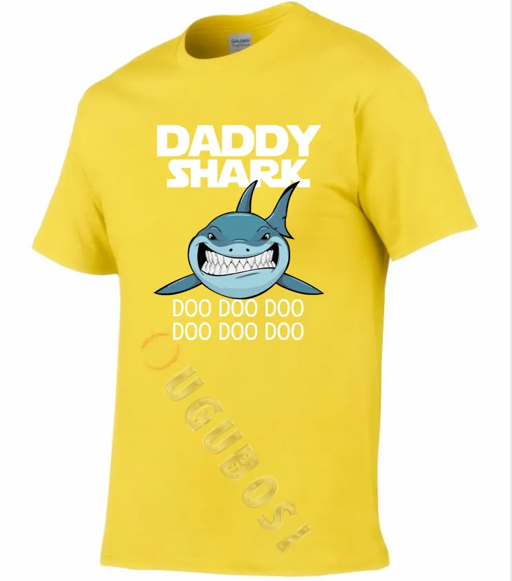 Daddy Shark Doo футболка Забавный подарок папа тройник для дня отцов от сына и