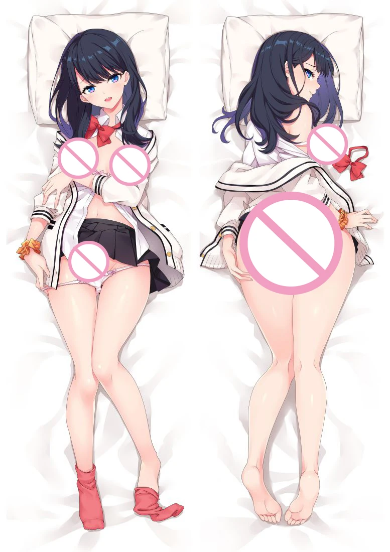 Японское аниме SSSS. Гридман денкоу чоджин гридман обнимающая Наволочка