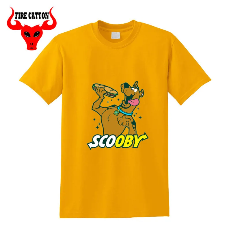 Новинка летняя супернатуральная футболка классная модная для малышей Scooby Doo