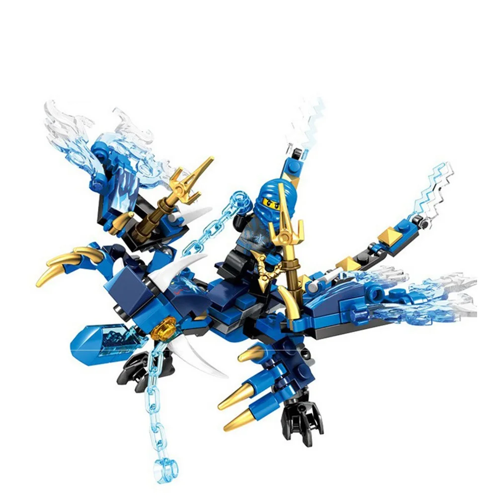 115 шт. + ниндзя Дракон рыцарь строительные блоки просвещать игрушки для детей