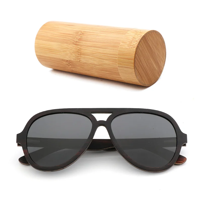 bamboo box Новые Ретро Модные поляризационные солнцезащитные очки пляжные для отдыха путешествия мужские спортивные солнцезащитные очки тонкие деревянные очки женские солнцезащитные очки - Цвет линз: bamboo box