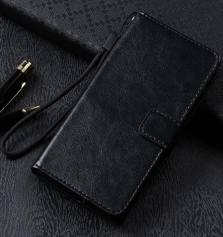 Чехол с откидной крышкой для sony Xperia xz xzs J St26i Модный чехол для V Lt25i S Lt26 TX Lt29i чехол с подставкой и отделением для карт чехол для телефона fundas capa - Цвет: Black
