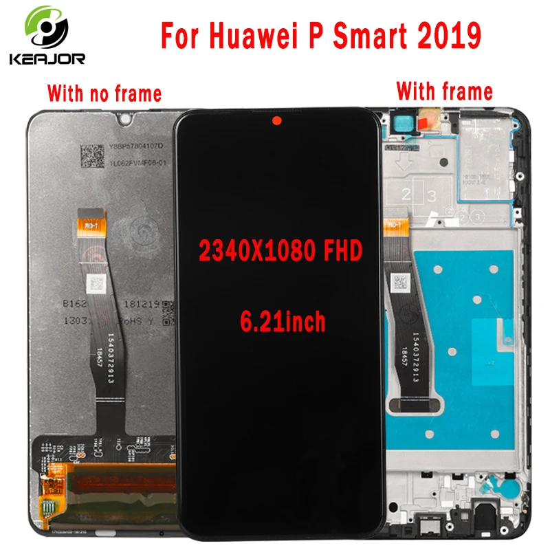 ЖК дисплей для Huawei P Smart 2019 сенсорный экран дигитайзер модуль замена экрана