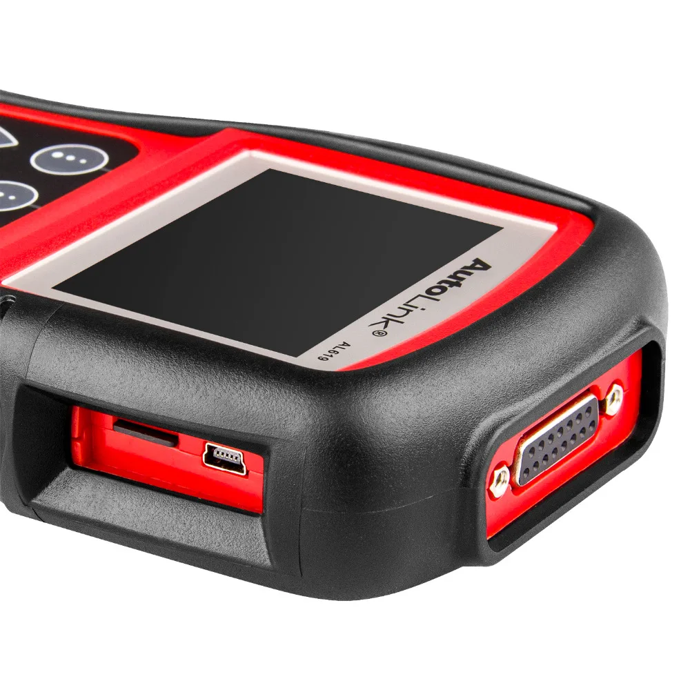 Бесплатная доставка! 100% оригинальный Autel AL619 Autolink двигатель ABS SRS Авто OBD2 сканер