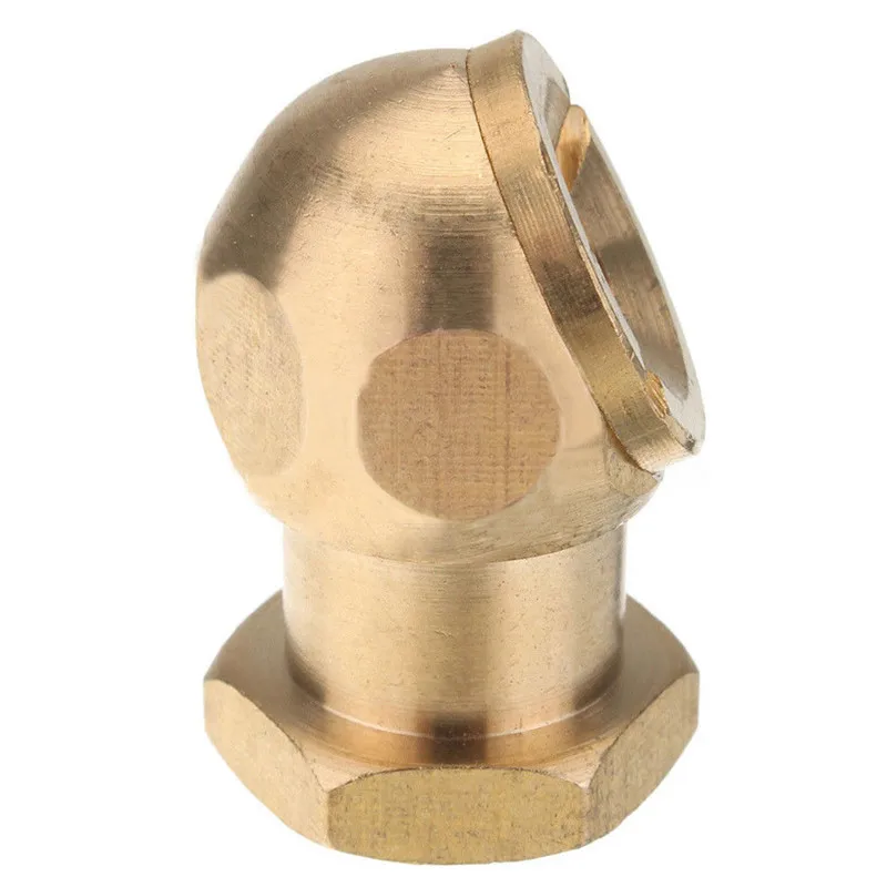 Латунный 1/4 &quotNPT соединитель клапана для накачивания шин CO2 портативный Presta Schrader
