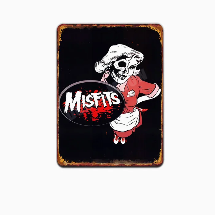 Старый человек Logan табличка винтажные металлические пластины Sandman Misfits плакат Паб Бар Клуб Украшения жестяные знаки Звездные войны Настенный декор N294