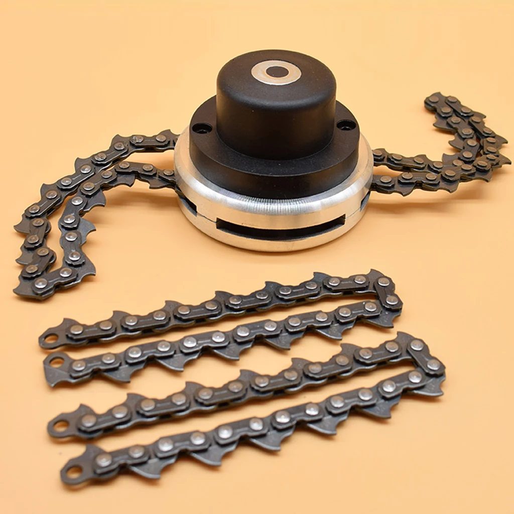 Гибкая Металлическая газонокосилка триммер с катушкой катушечная цепь кусторез