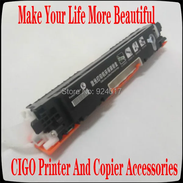 CE310A CE311A CE312A CE313A совместимый цветной картридж с тонером 126A для HP LaserJet CP1025 CP1025nw M275mfp