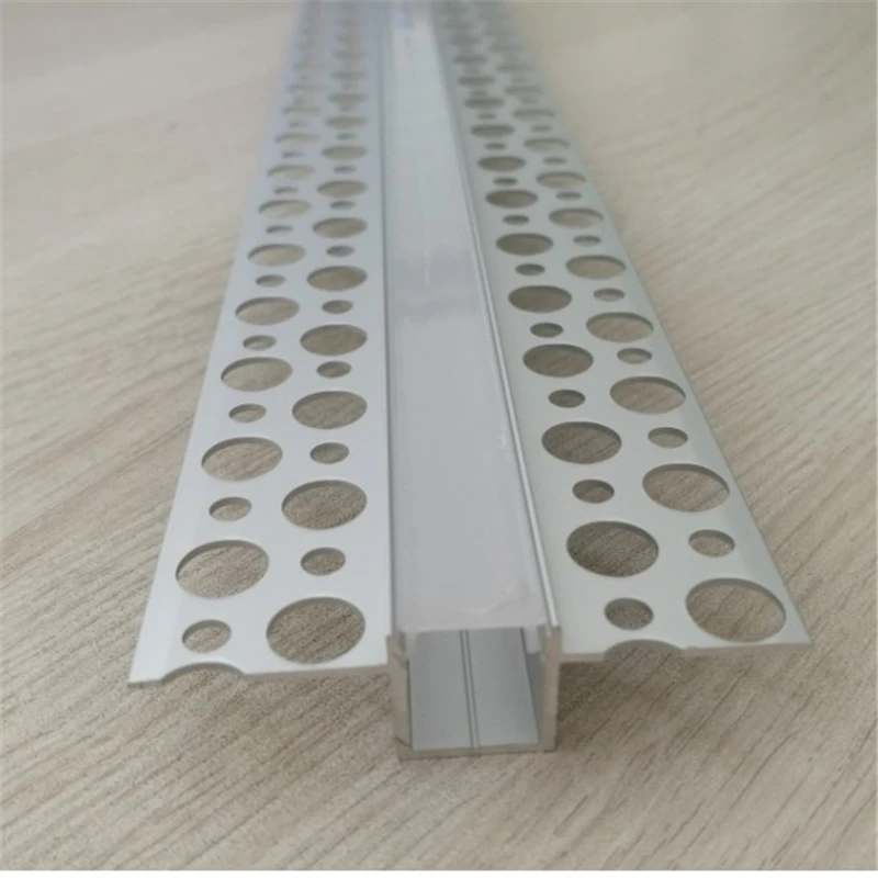5-30pcs/Lot 40inch Embedded Led Aluminium Profile ,10mm PCB Strip Tape Light Flat Edge Invisible Linear Channel For Wall /Ceil