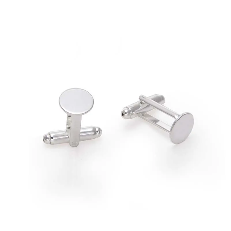 10 шт. мм круглые опорные рамки для фотографий латунные запонки свадебной