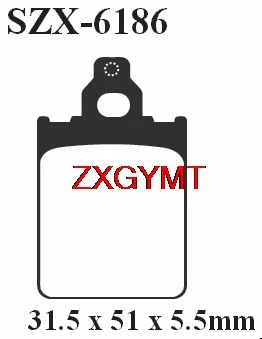 Semi Metallic Brake Pads Set for CAGIVA 80 City 1993 - 1995 Front Rear 95 93 94 | Автомобили и мотоциклы