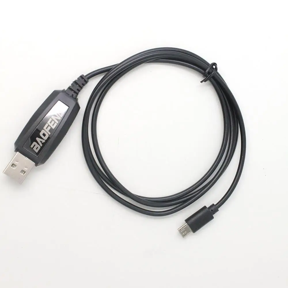 Фото Оригинальный USB-кабель для программирования BAOFENG, кабель для мини-рации BAOFENG, 400-470 МГц, УВЧ, BF-T1 №3