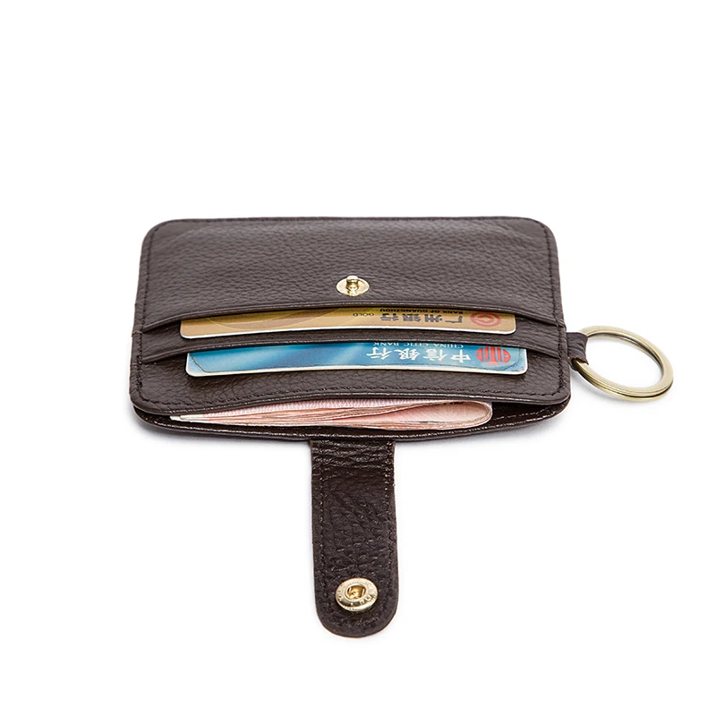 WESTAL Органайзер Для Хранения Карт Натуральная Кожа Держатель Карты Короткие