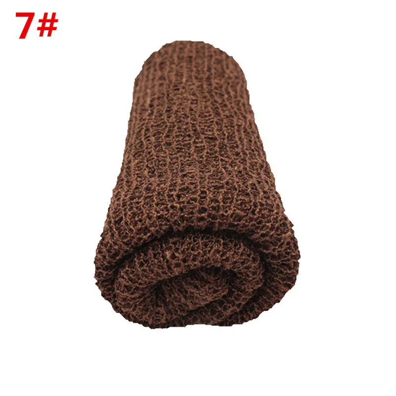 35*150cm Stretch Knit Wrap Newborn Photography Props Baby Kids Nubble Rayon Wraps Maternity Scarf Hammock Swaddlings Women Shawl