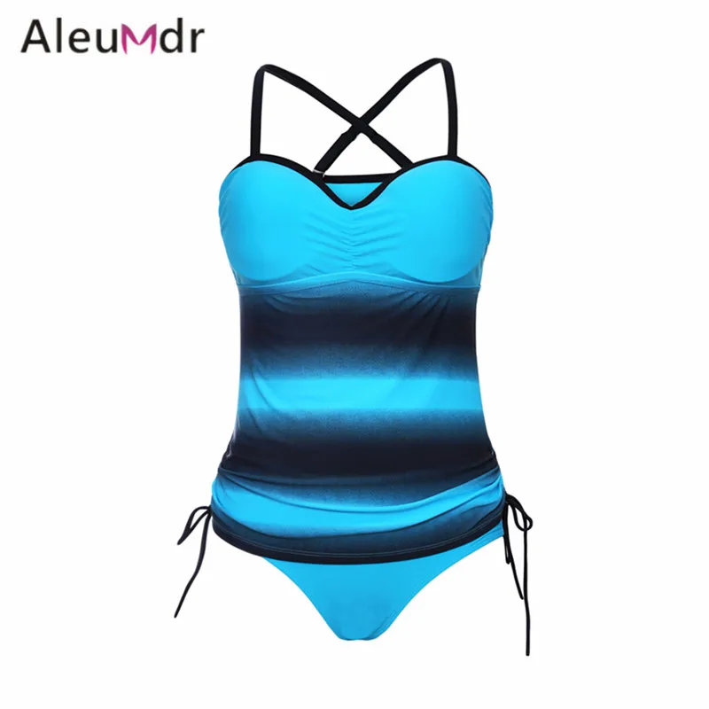 Aleumdr купальный костюм для женщин сексуальный пуш ап мягкий бюстгальтер танкини