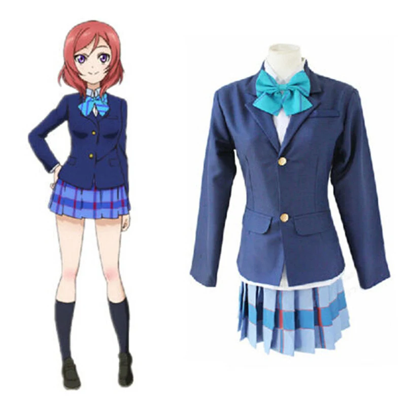 Костюмы для косплея Love Live Lovelive Kousaka Honoka Minami kotory Ayase Eli Tojo Nozomi Nishikino Maki школьная