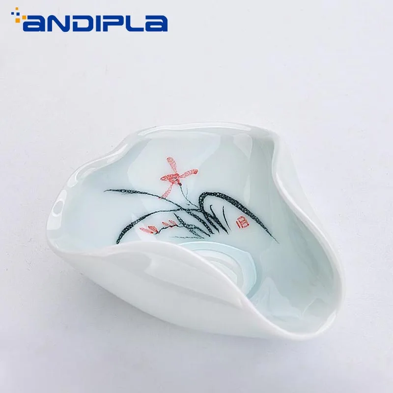 Керамический чайный набор кунг фу красивая чайная ложка с селадоном