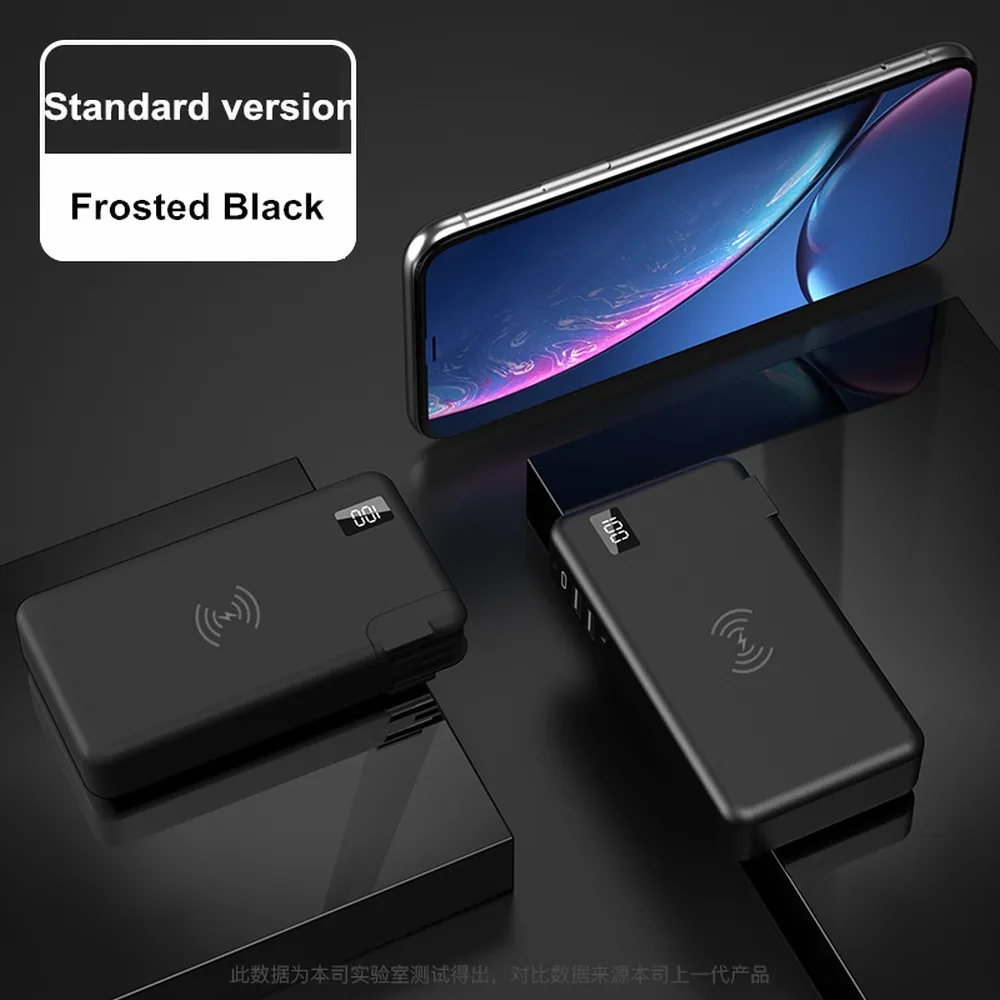 10000 мАч портативный внешний аккумулятор QC3.0 PD type C зарядное устройство адаптер для