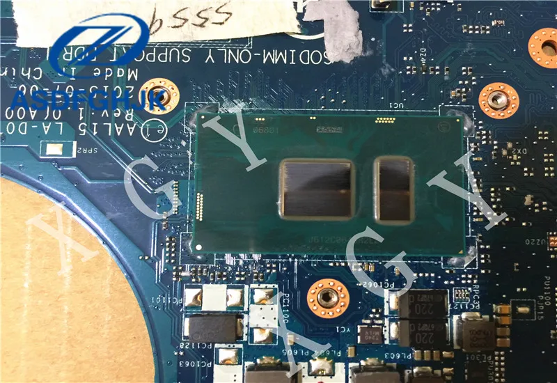 Материнская плата для ноутбука AAL15 LA-D071P DELL 5559 материнская CN-0HYCVR 0HYCVR DDR3L SR2FZ