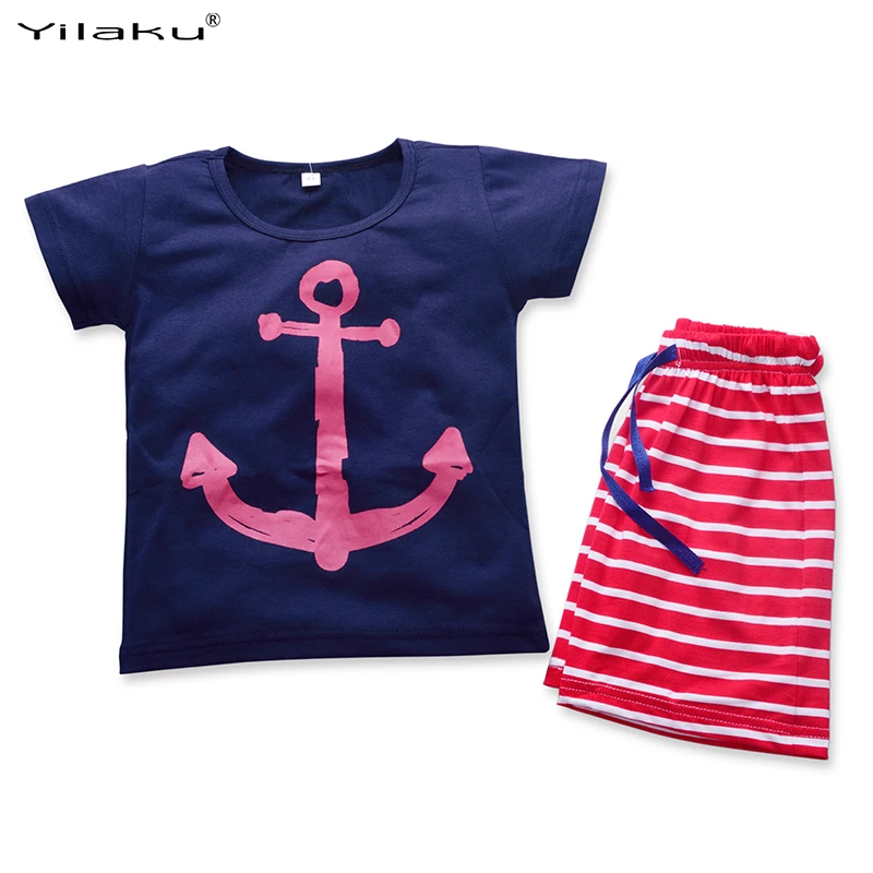 комплекты одежды для мальчиков Лето 2015 мальчик одежда комплект детей спортивные