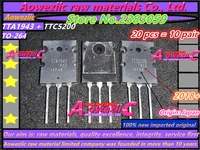 aoweziic 10pair 2018 100 new imported original tta1943 ttc5200 a1943 c5200 to 264 high power amplifier origin japan