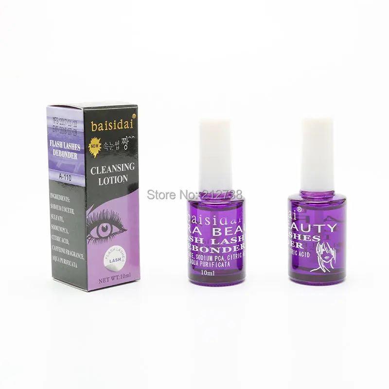 5 шт. 10 мл средство для удаления клея с накладными ресницами|eyelash extension adhesive|eyelash glue