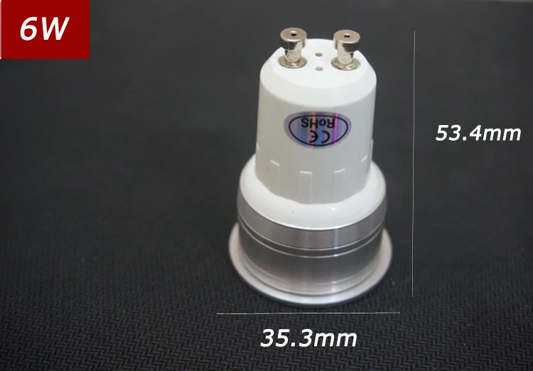 Светодиодный мини прожектор MR16 GU5.3 220 V 12 COB лампа накаливания с регулируемой