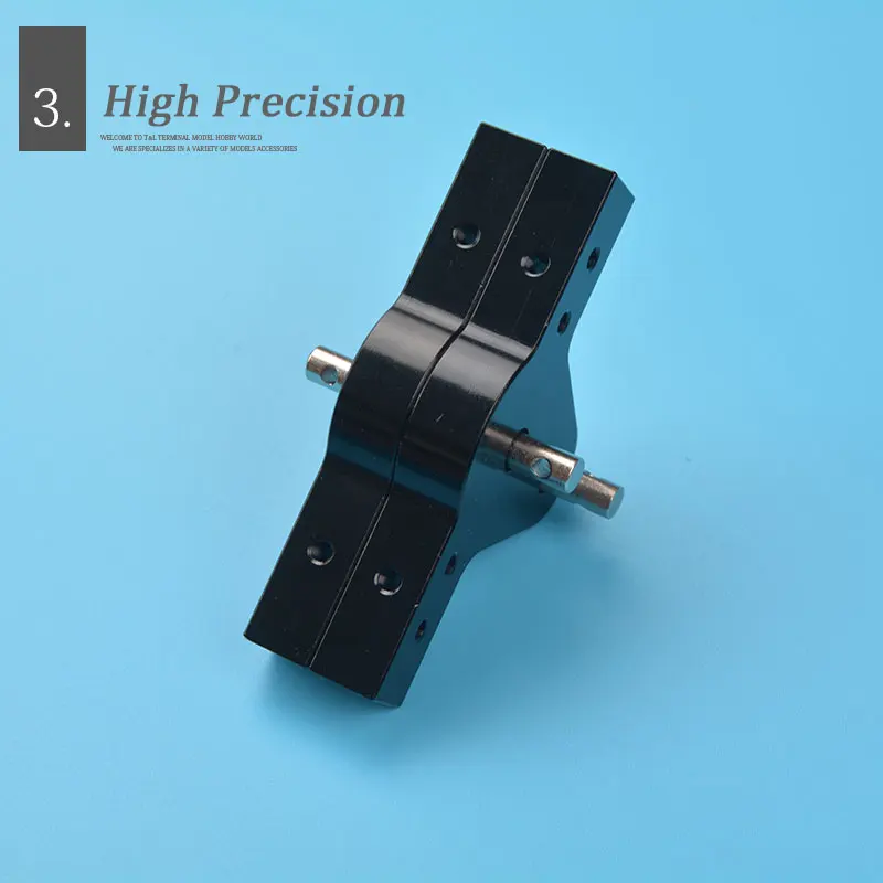 Черный алюминиевый чехол с ЧПУ для D90 SCX10 RC4WD RC Crawlers Trucks компоненты