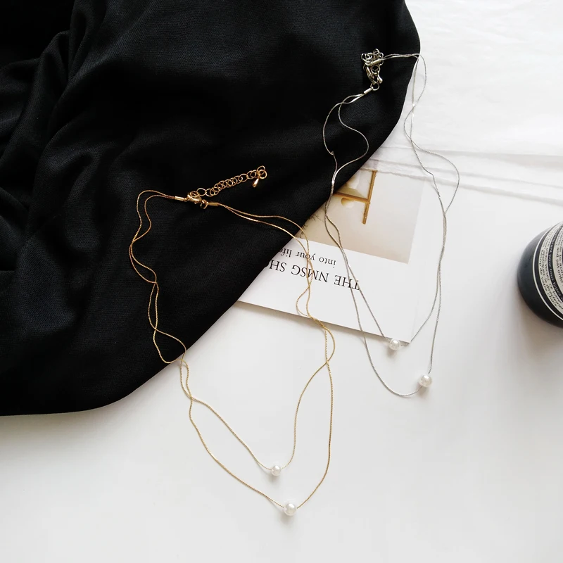 Женское Ожерелье Ms цепочка под ключицы модная для девушек праздничное ожерелье |