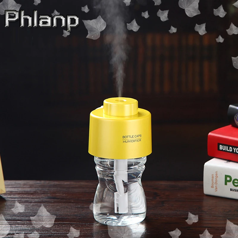 Phlanp Портативный мини-бутылка воды Кепки Увлажнитель Арома диффузор тумана S
