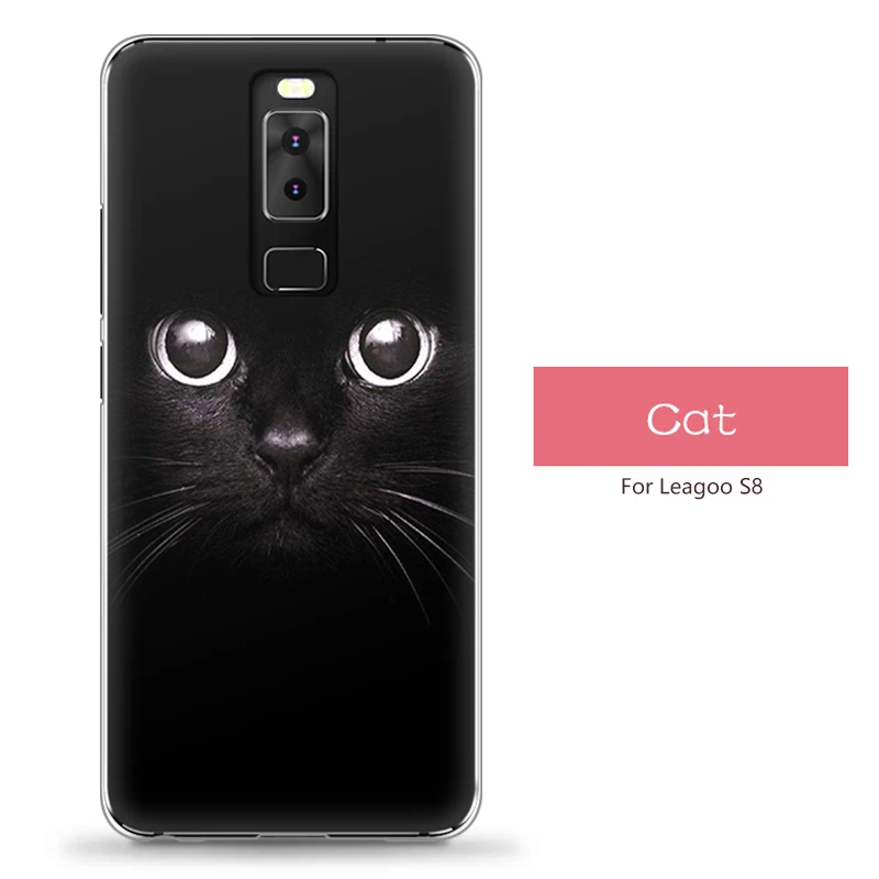 1 EiiMoo милый мультяшный чехол для телефона Leagoo S8 чехол 5,7" роскошный 3D рельефный Fundas Мягкая силиконовая задняя крышка для Leagoo S8 S 8 чехол - Цвет: 1