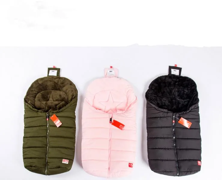 Детский спальный мешок тип конверта хлопок двойная молния детская коляска с