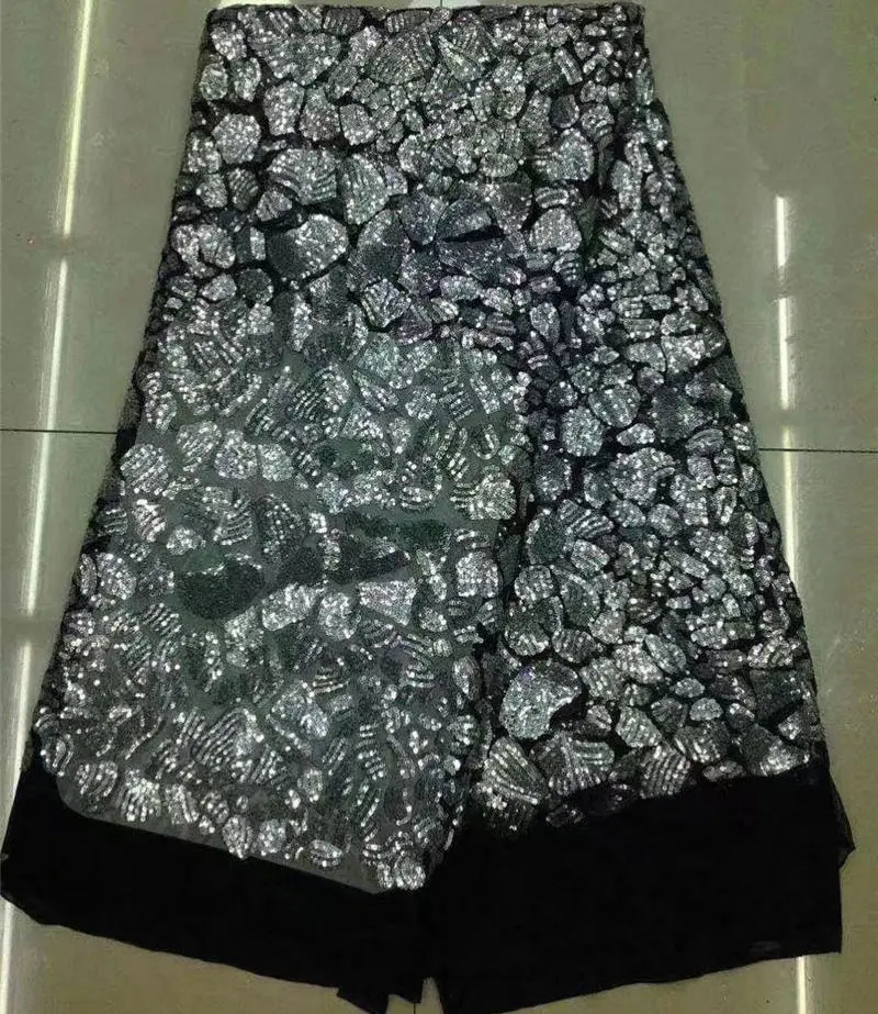 Free shipping african lace fabric high quality french guipure new arrival sequins for party!SE1051 | Дом и сад