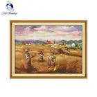 Joy Sundayосенний Набор для вышивки крестиком для домашнего декора стен