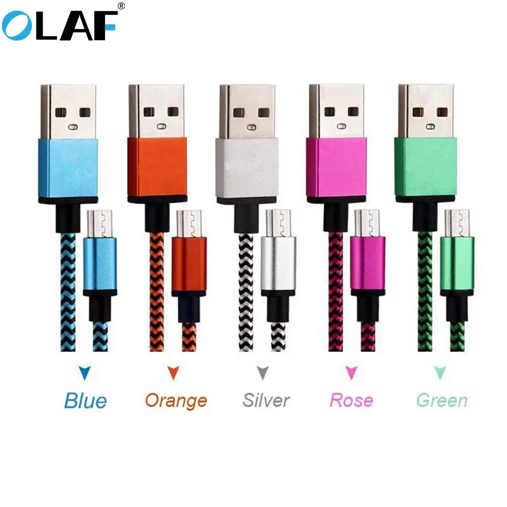 Кабель Micro USB OLAF кабель для синхронизации данных Type c Samsung S9 Huawei Mate 20 Pro кабели
