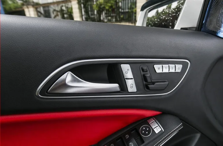 ABS хромированный чехол с кнопкой регулировки сиденья для Mercedes Benz W204 W205 W212 W218 X204 X166