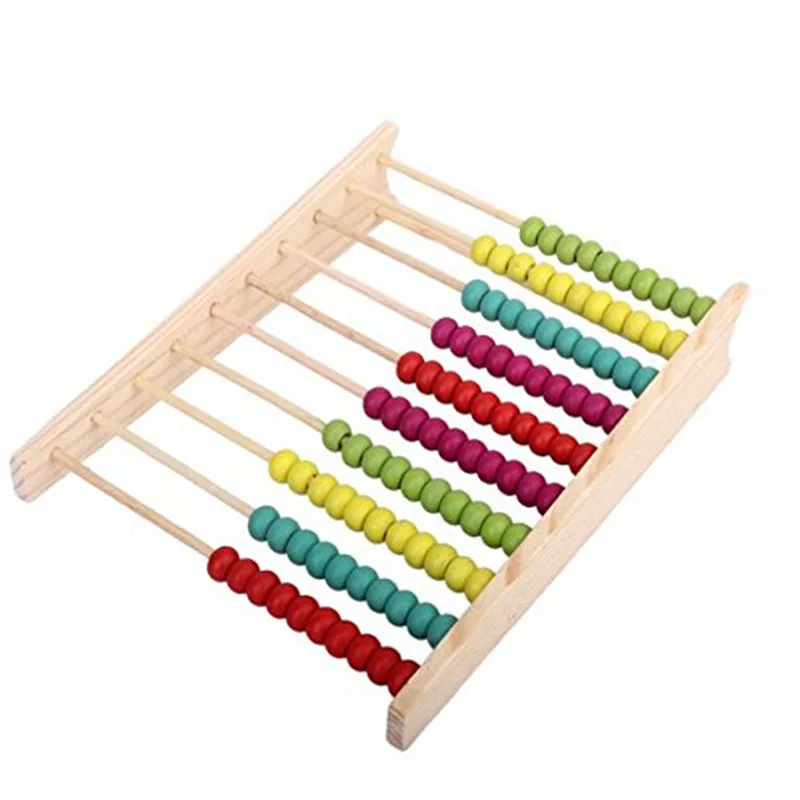LeadingStar деревянные 10-Бусы Abacus обучающая игрушка для детей раннего развития